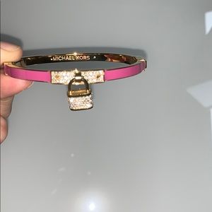 Michael Kors Jewelry - Gold & pink Michael Kors Bracelet Michael Kors Jewelry - Gold & pink Michael Kors Bracelet